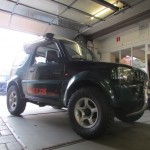 Suzuki Jimny 50 mm veerpakket verhoging verhogen lift kit maxxis modderbanden