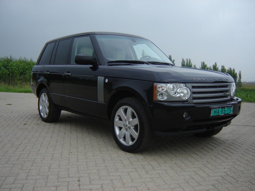 Range Rover grijs kenteken