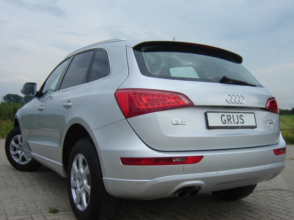 Audi Q5 grijs kenteken