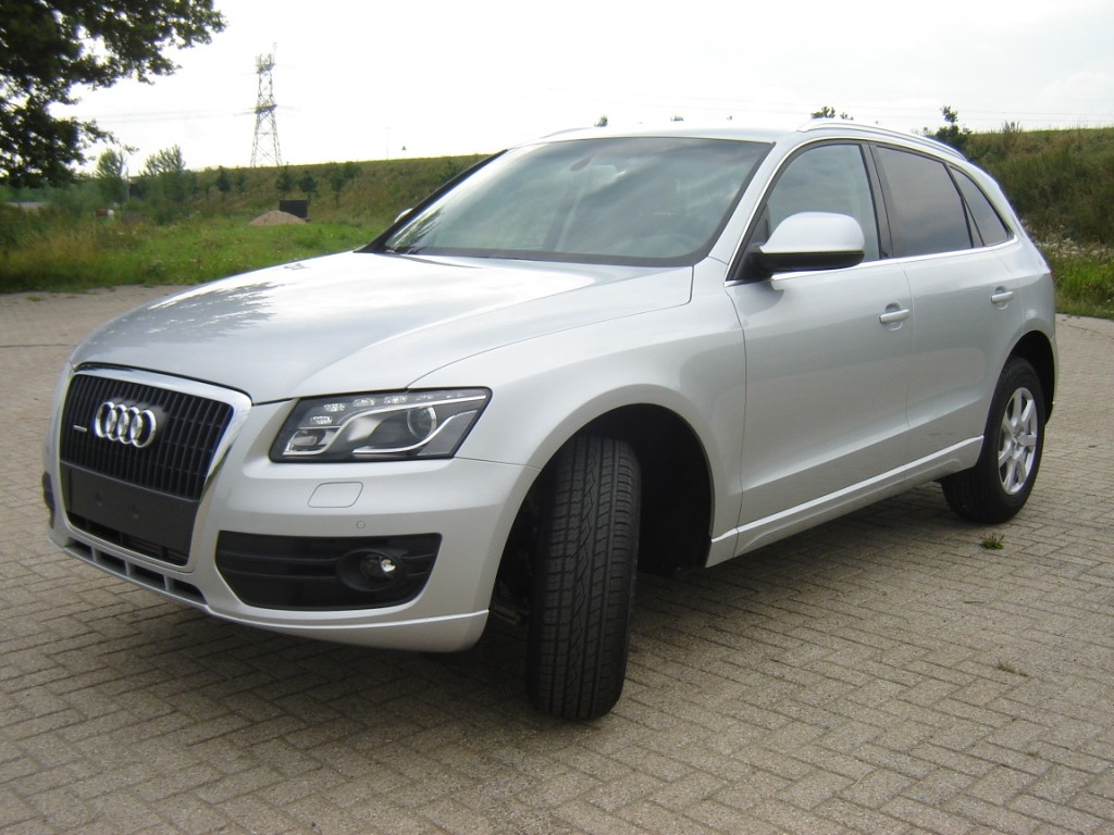 Audi Q5 grijs kenteken