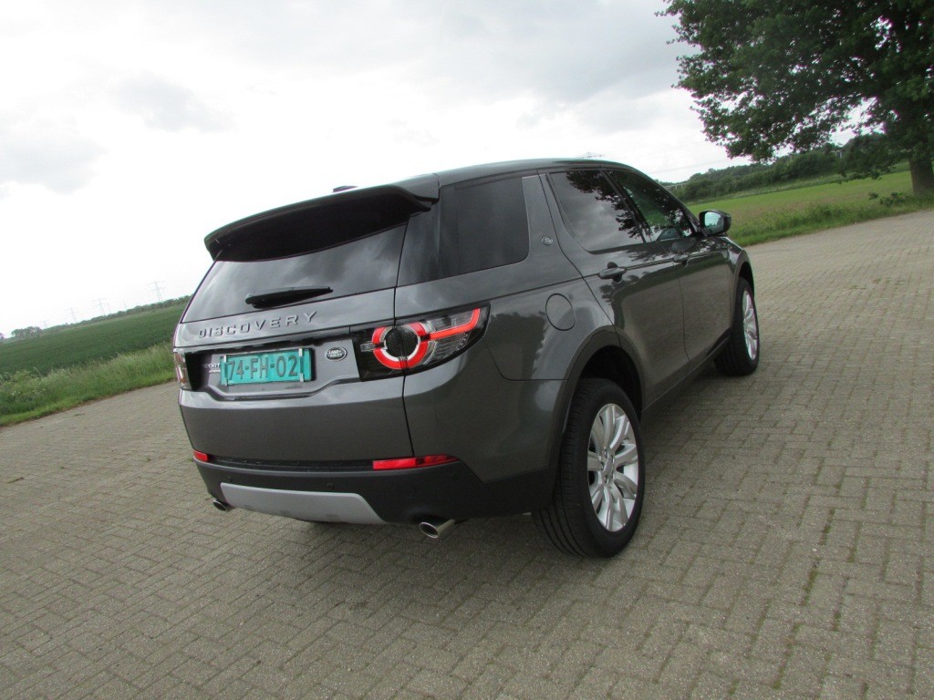 Landrover Discovery Sport grijs kenteken