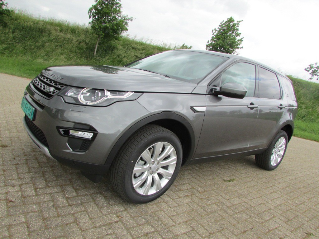 Landrover Discovery Sport grijs kenteken