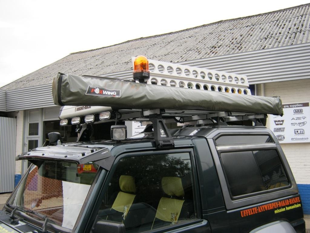 Montage roofrack accessoires