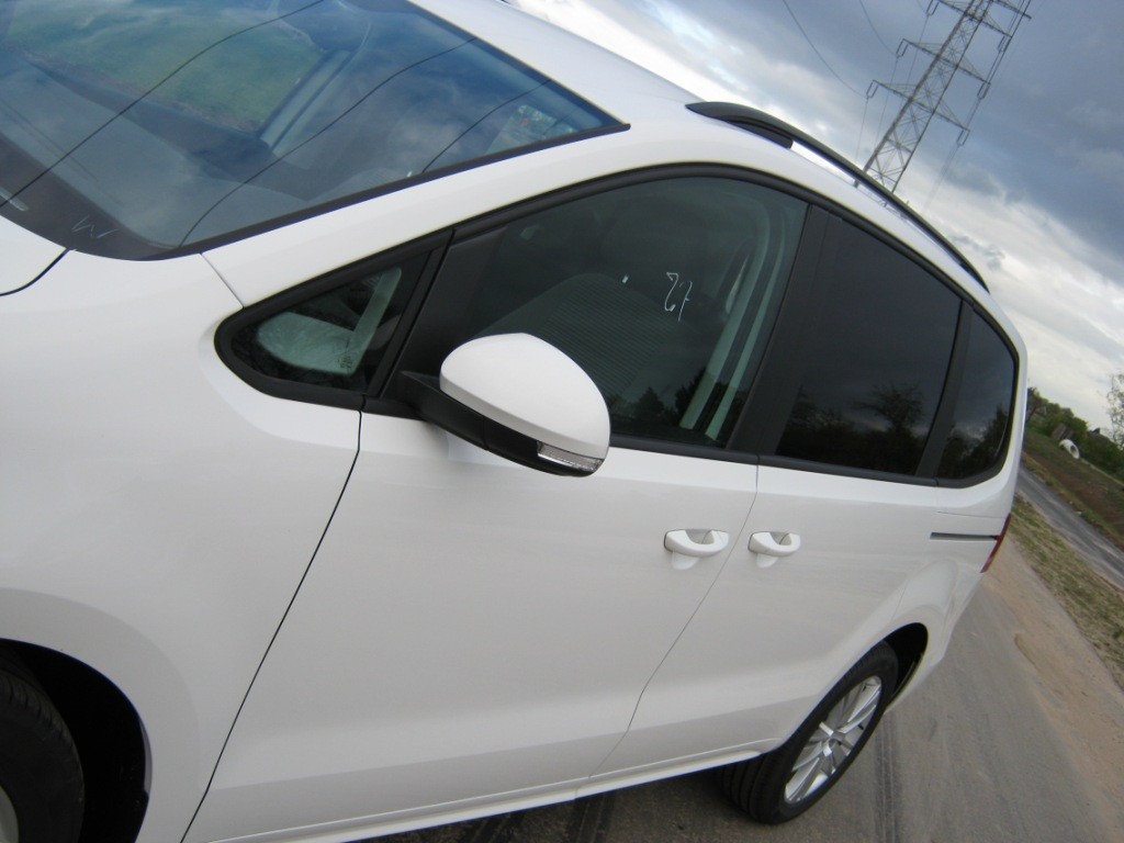 Seat Alhambra grijs kenteken