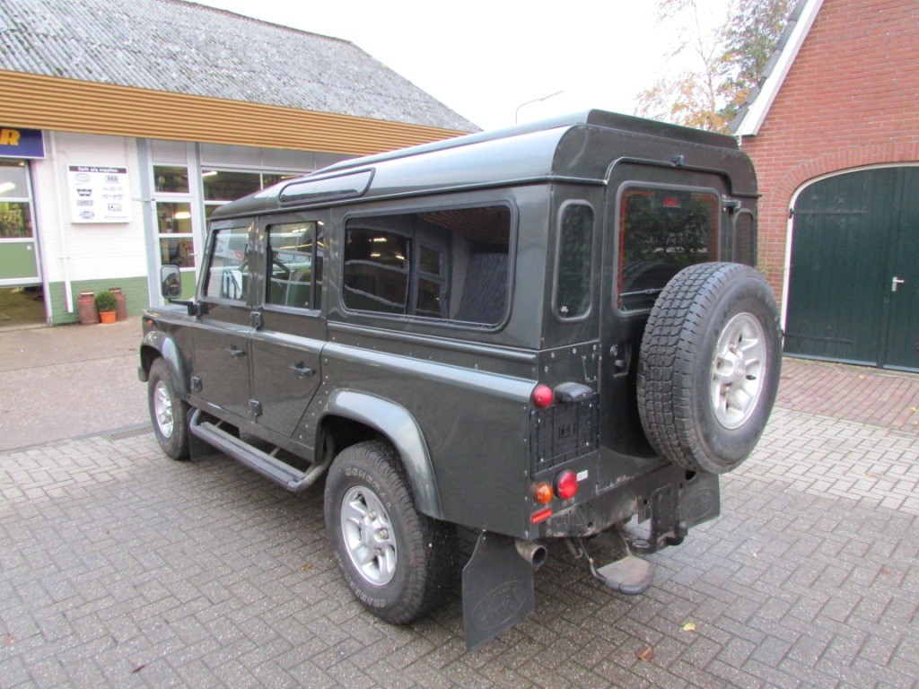 Landrover Defender grijs kenteken