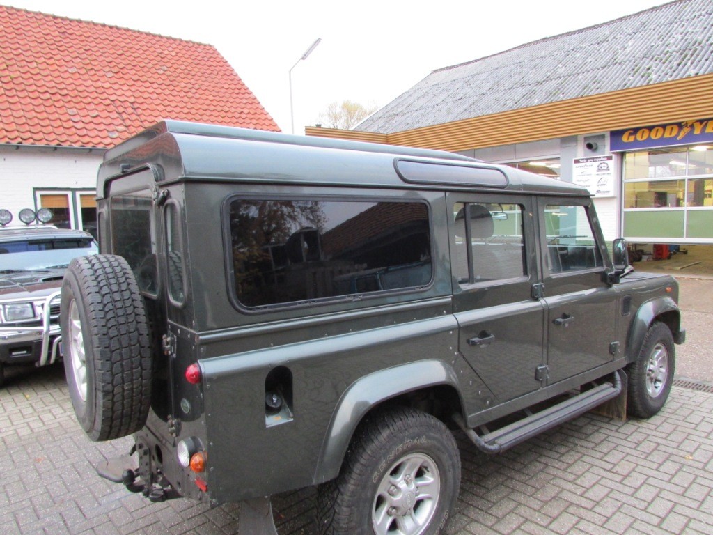 Indirect Brein schieten Landrover Defender grijs kenteken - Saris4x4