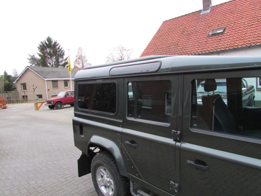 Landrover Defender grijs kenteken