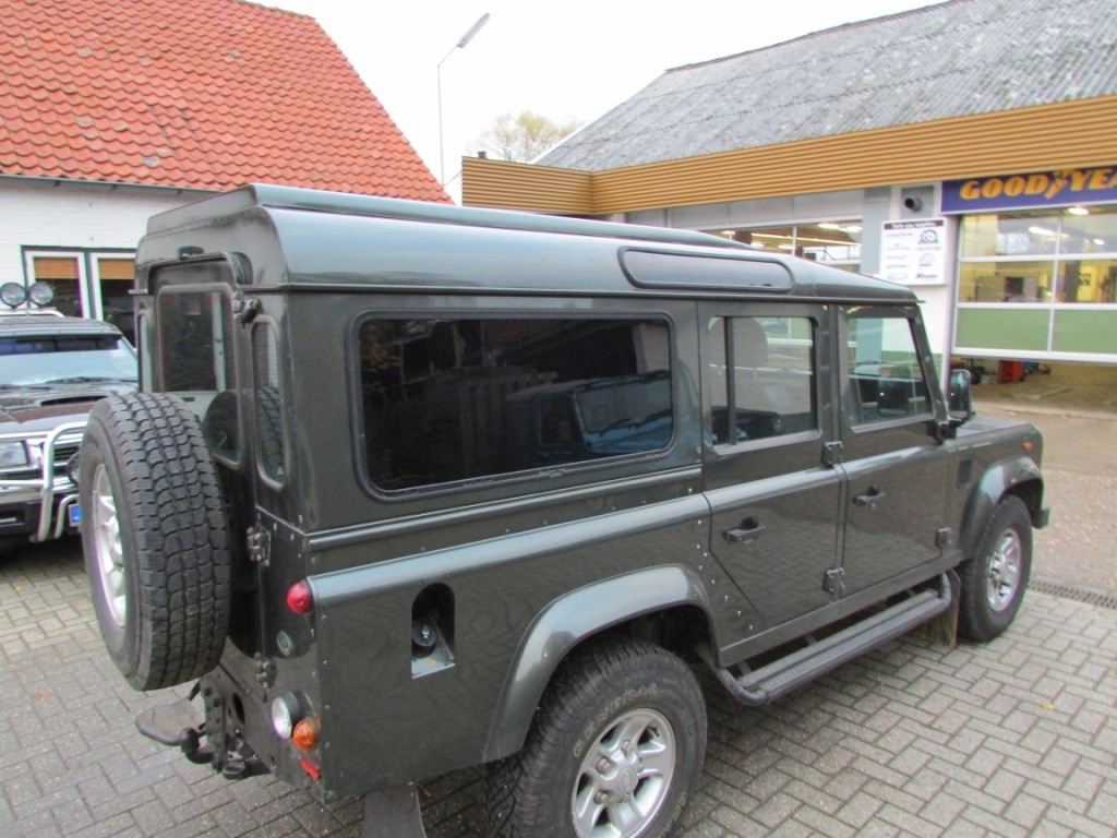 Landrover Defender grijs kenteken