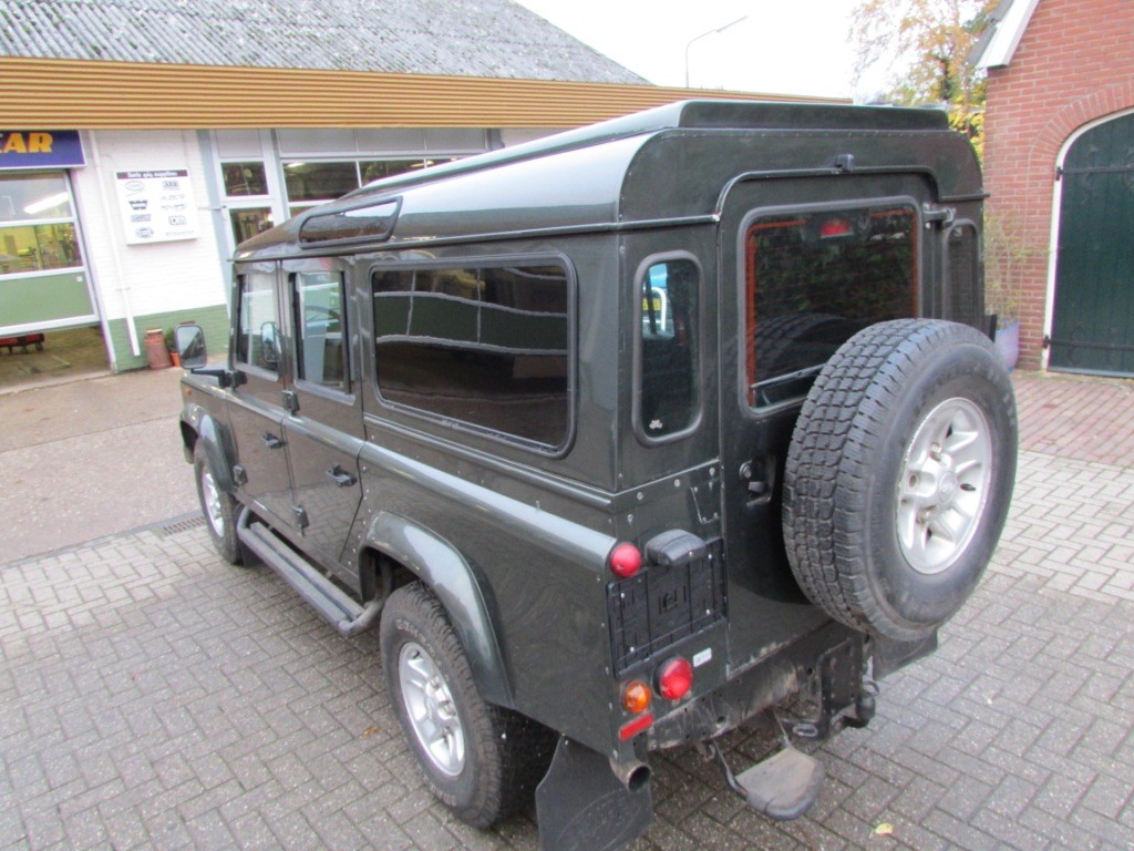Landrover Defender grijs kenteken