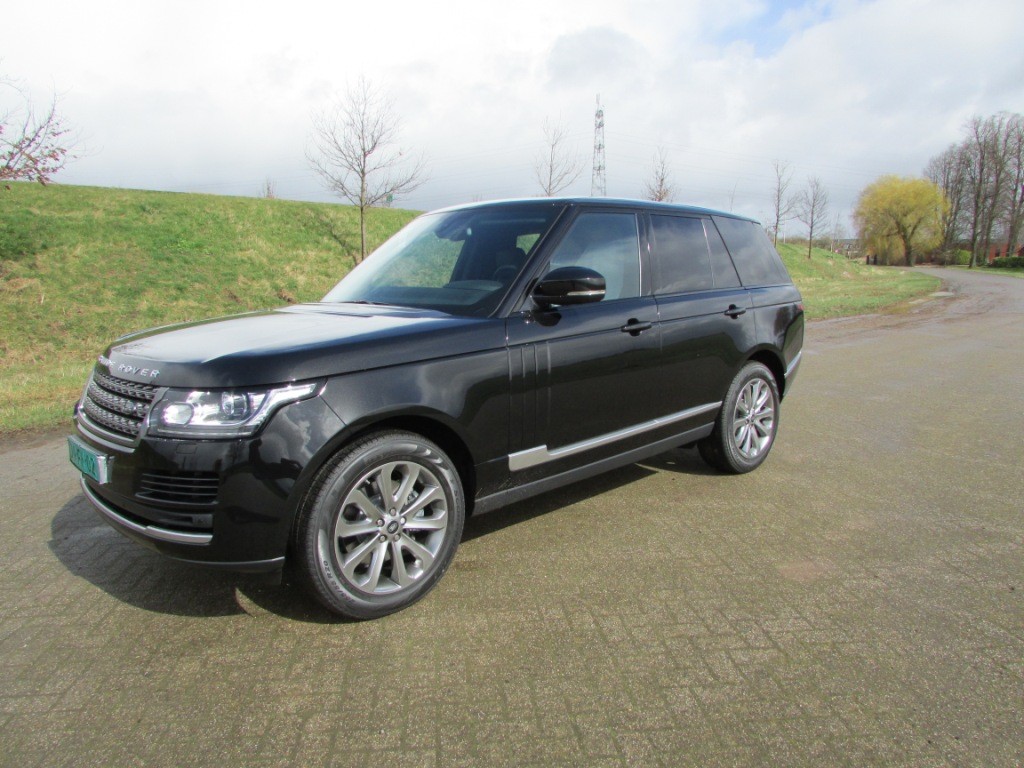 Range Rover grijs kenteken