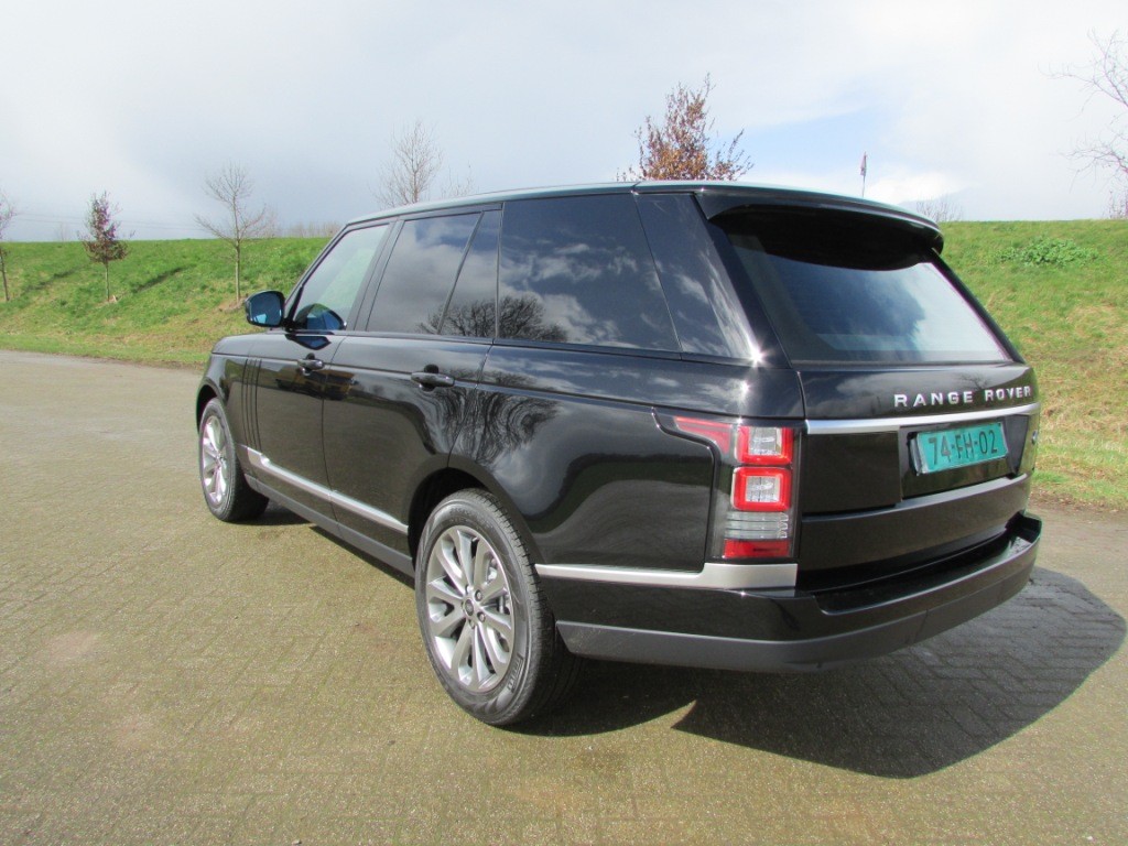 Range Rover grijs kenteken