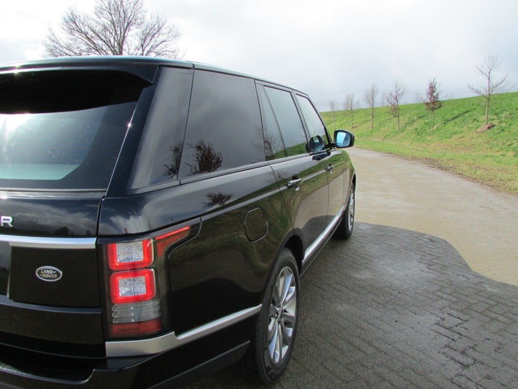 Range Rover grijs kenteken