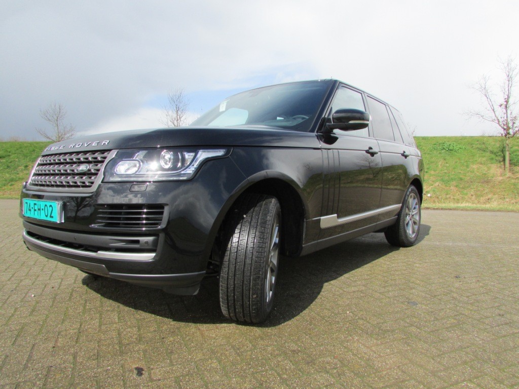 Range Rover grijs kenteken