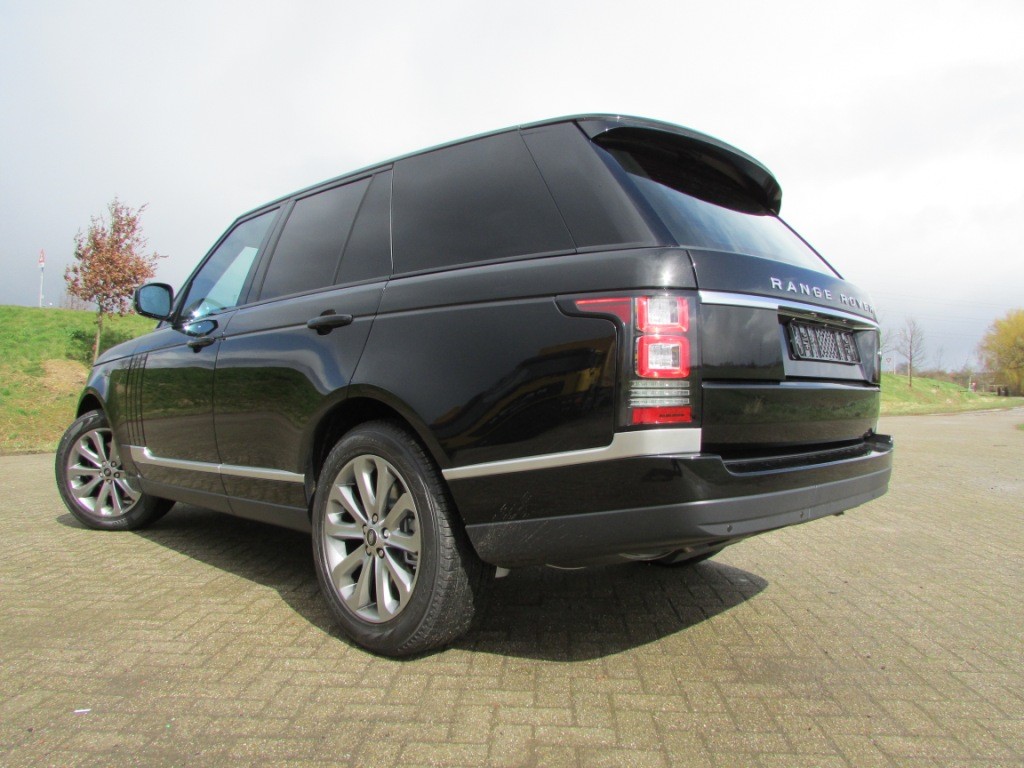 Range Rover grijs kenteken