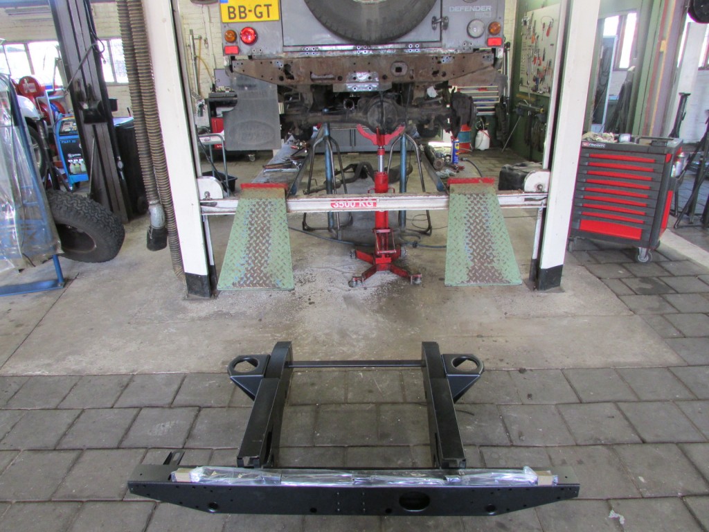 Defender chassis reparatie