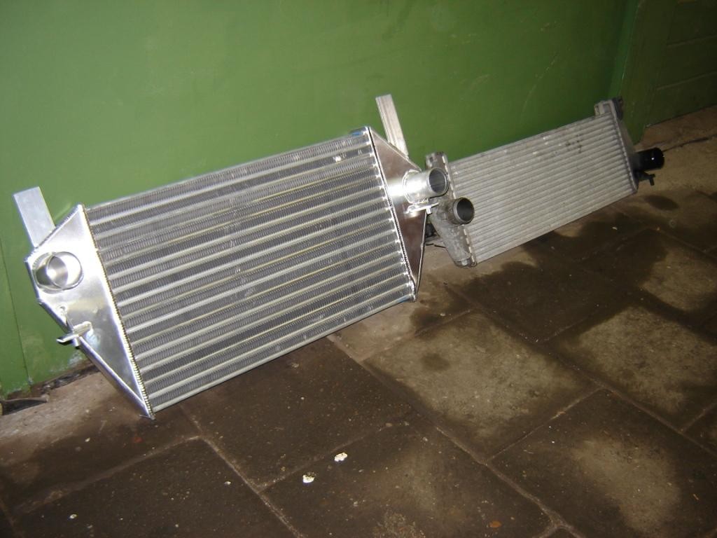 grotere intercooler defender