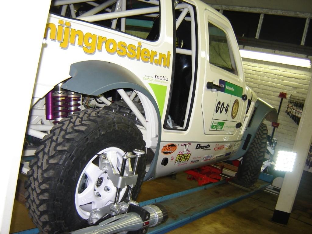 De HAN Go4Dakar in onze werkplaats