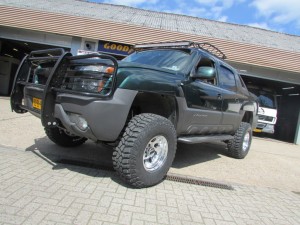 Chevrolet Avalanche Pickup 6 inch lift kit verhoging