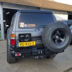 rear bumper HDJ80