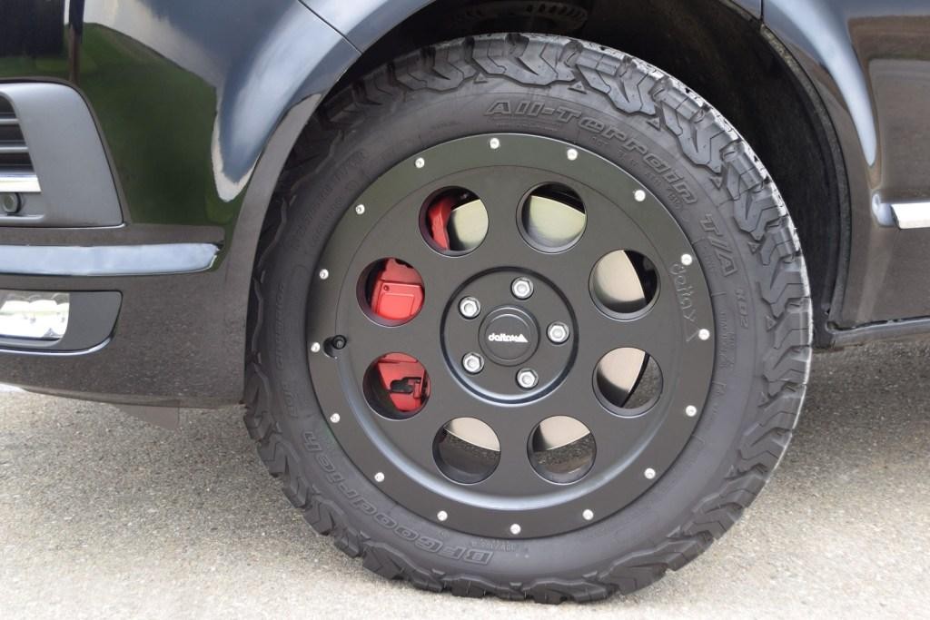 atomair biologisch tiran All Terrain banden op Volkswagen Transporter T6 - Saris4x4