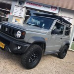 Jimny 2019 frontrunner roofrack roof rack expeditie 4x4 reis