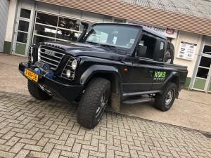 Iveco Massif met Superwinch EXP lier en TJM snorkel