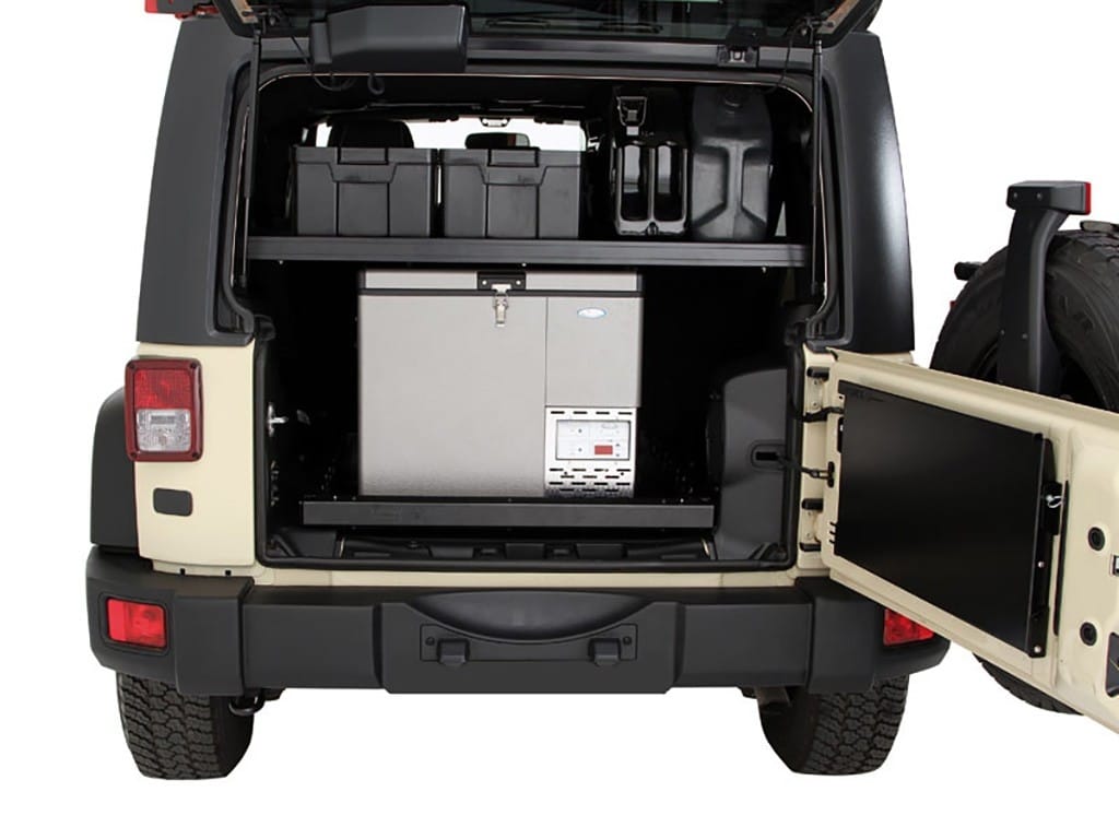 Jeep Wrangler JKU 4Door Cargo Storage Interior Rack Saris4x4