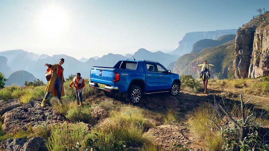 De nieuwe Volkswagen Amarok 2023 - Achterzijde