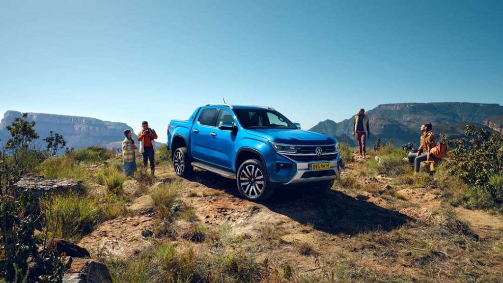 De nieuwe Volkswagen Amarok 2023 - Voorzijde